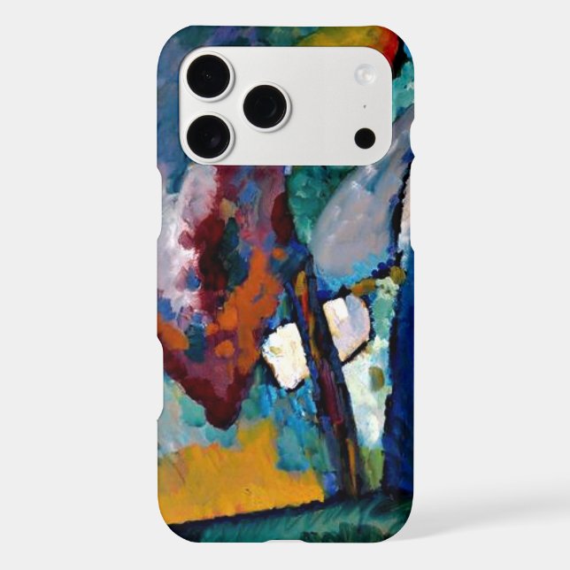 Kandinsky - The Waterfall, abstract art (Back)