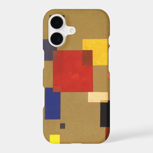 Kandinsky Thirteen Rectangles Abstract Painting (Back)