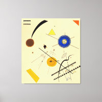 KANDINSKY - THREE FREE CIRCLES - 1923 - Bauhaus -