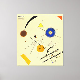 KANDINSKY - THREE FREE CIRCLES - 1923 - Bauhaus - Canvas Print