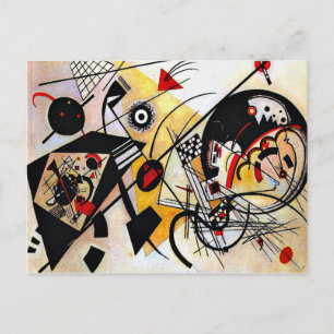 Kandinsky - Throughgoing Line  Postcard