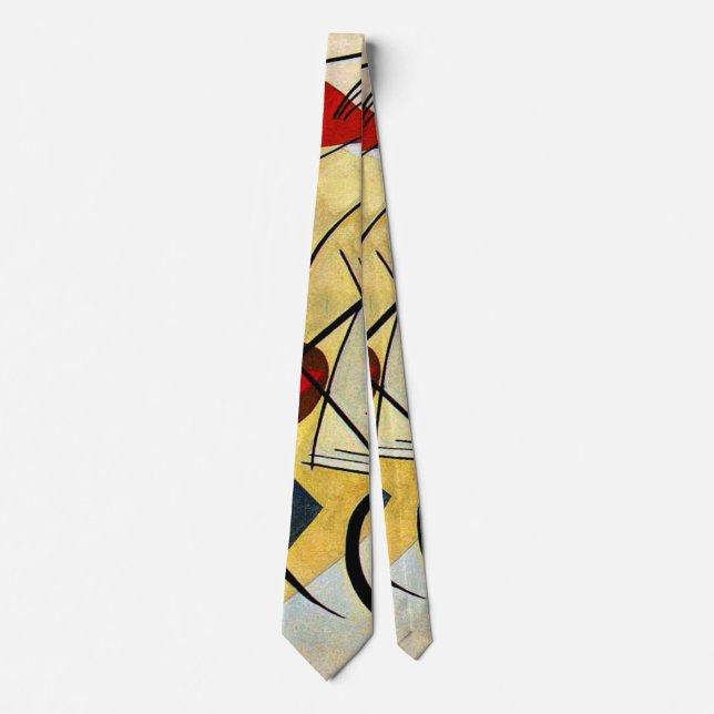 Kandinsky - Transverse Line, Tie (Front)
