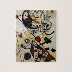 Kandinsky Transverse Unbroken Line Jigsaw Puzzle