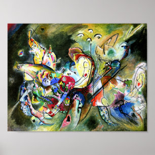 Kandinsky - Troubled, colourful abstract Poster