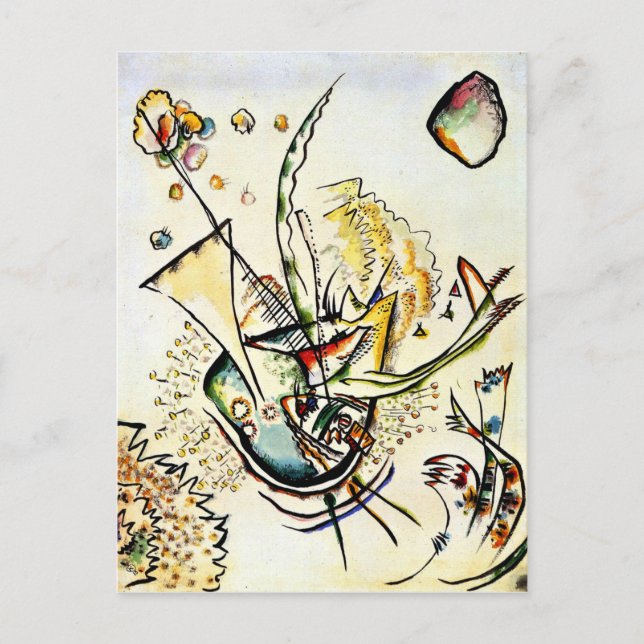 Kandinsky - Untitled, 1918 Postcard (Front)