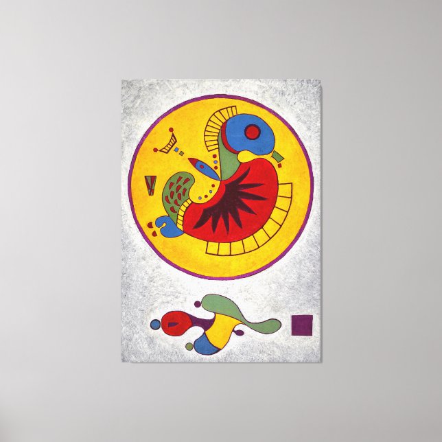 KANDINSKY - UNTITLED - c. 1944 - Bauhaus - Canvas Print (Front)