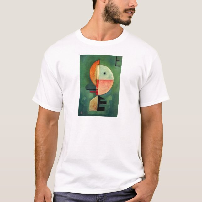 Kandinsky Upward Abstract Painting T-Shirt (Front)