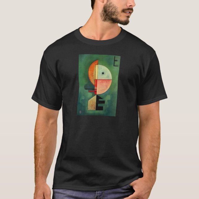 Kandinsky Upward Abstract Painting T-Shirt (Front)