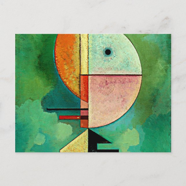 Kandinsky - Upward, popular abstract painting Postcard (Front)