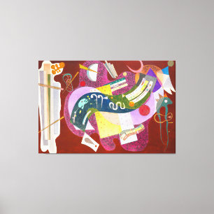 KANDINSKY - VARIEGATED BLACK (Noir bigarré) - 1935 Canvas Print