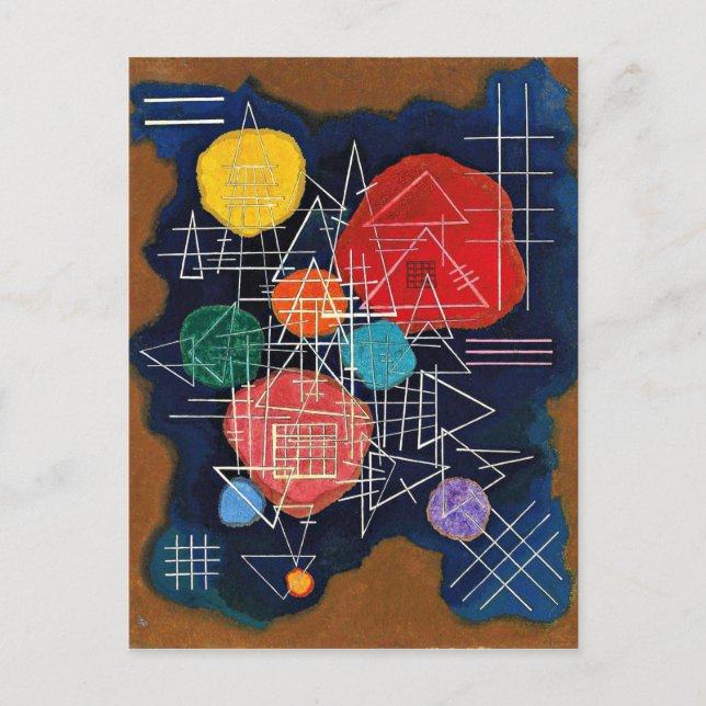 Kandinsky - Veiled Glow Postcard (Front)