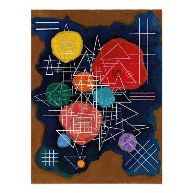 Kandinsky - Veiled Glow Poster (Front)