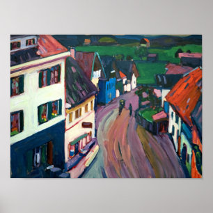 Kandinsky - View from the Window of the Griesbrau Poster