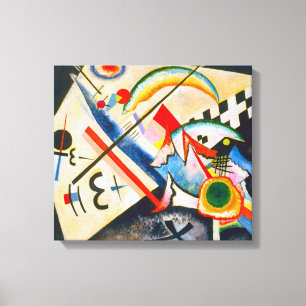 Kandinsky White Cross Canvas Print