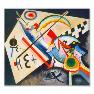 Kandinsky White Cross Photo Print