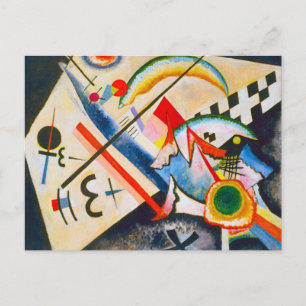 Kandinsky White Cross Postcard