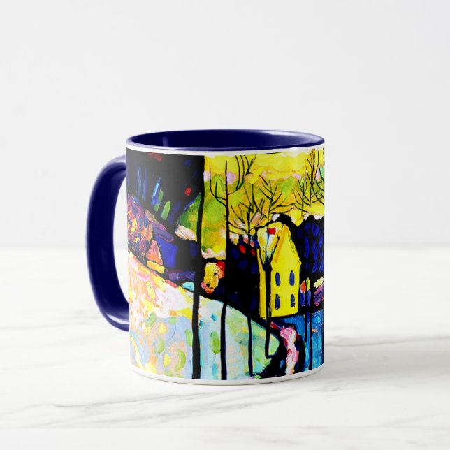 Kandinsky - Winter Landscape Mug (Front Left)