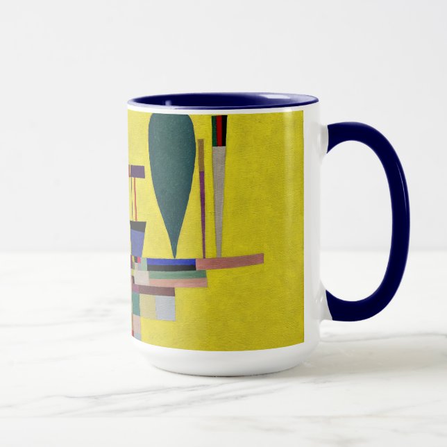 Kandinsky - Yellow Painting Mug (Right)
