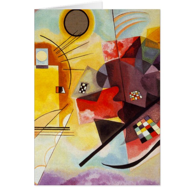 Kandinsky Yellow Red Blue (Front)
