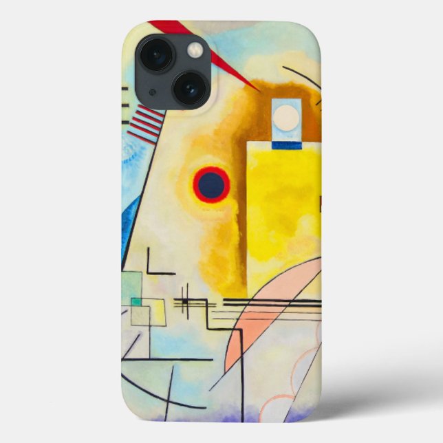 Kandinsky Yellow-Red-Blue Case-Mate iPhone Case (Back)
