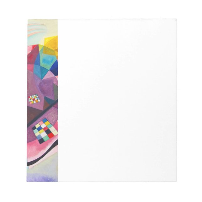 Kandinsky Yellow-Red-Blue Notepad (Front)