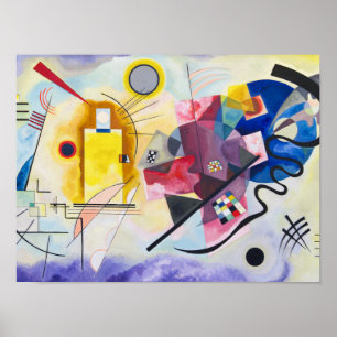 Kandinsky - Yellow-Red-Blue Poster