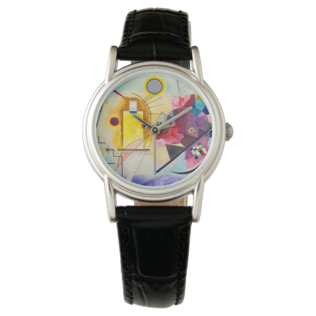 Kandinsky Yellow-Red-Blue Watch (Front)