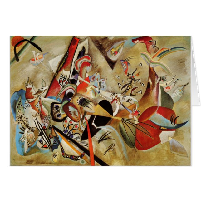 Kandinsky's Abstract Composition (Front Horizontal)