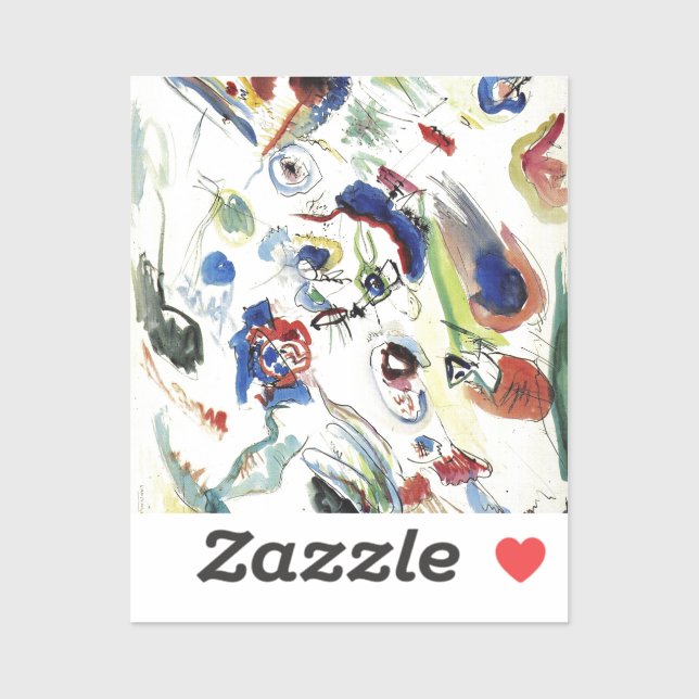 Kandinsky's Abstract Painting Artwork (Sheet)