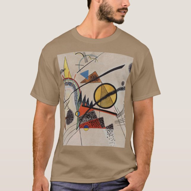 Kandinsky's Abstract Painting Artwork T-Shirt (Front)