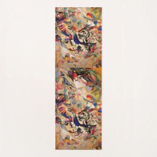 Kandinsky's Abstract Painting Artwork Yoga Mat