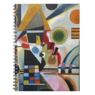 Kandinsky's Abstract Painting Swinging Spiral Notebook