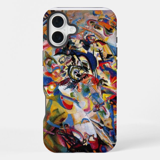 Kandinsky's Composition VII iPhone Case (Back)