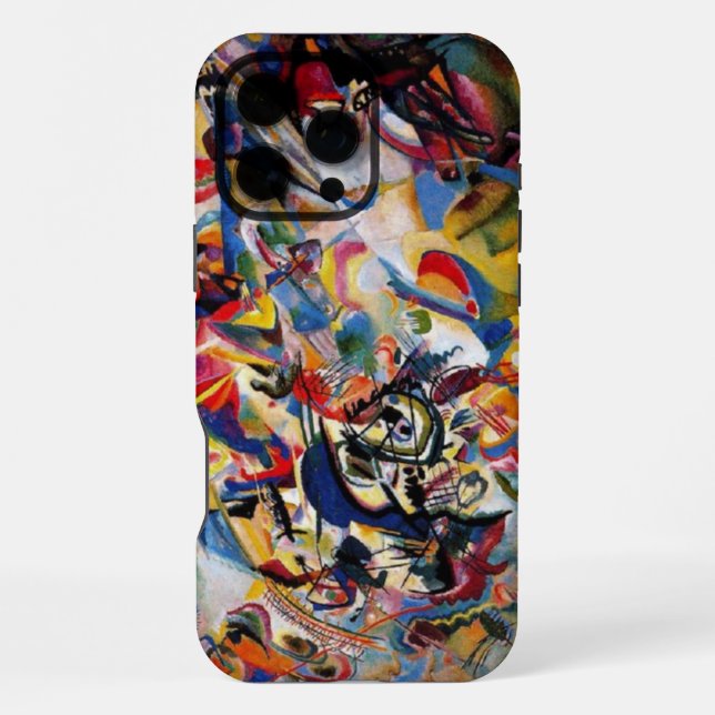 Kandinsky's Composition VII iPhone Case (Back)