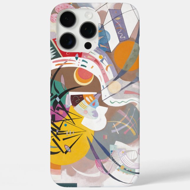 Kandinsky's Dominant Curve Abstract Art Painting Case-Mate iPhone Case (Back)