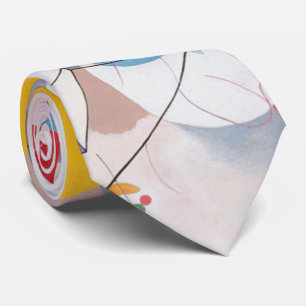 Kandinsky's Dominant Curve Abstract Tie