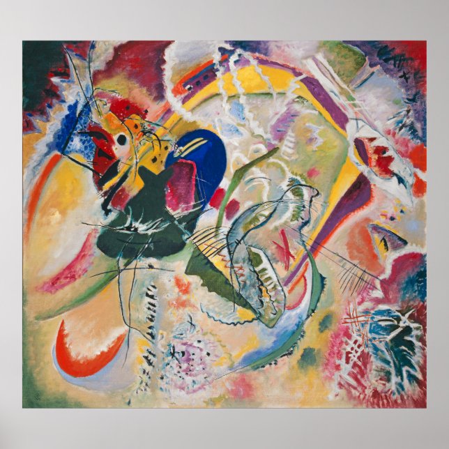 Kandinsky's Improvisation 35 Poster (Front)