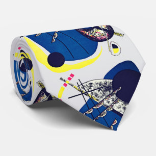 Kandinsky's Small Worlds II - Abstract Bauhaus Tie