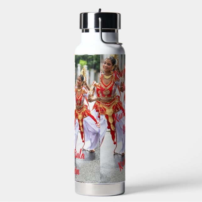 Kandy Esala Perahera Water Bottle . (Left)