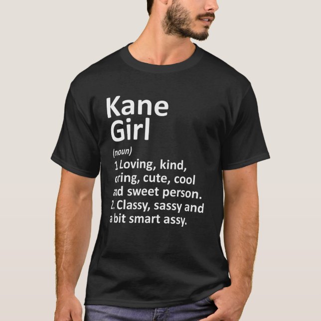 KANE GIRL PA PENNSYLVANIA Funny City Home Roots Gi T-Shirt (Front)