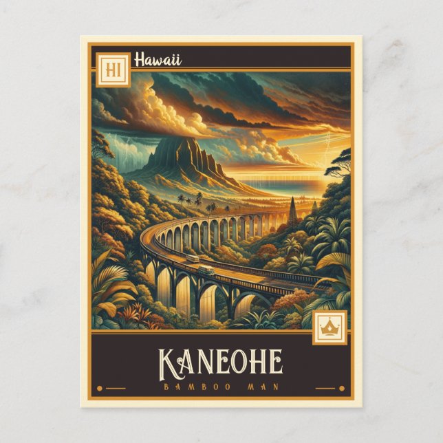 Kaneohe, Hawaii  | Vintage Postcard (Front)