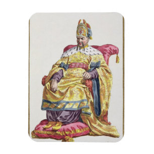 Kang Tsi (1662-1722) Manchu Emperor of China from Magnet