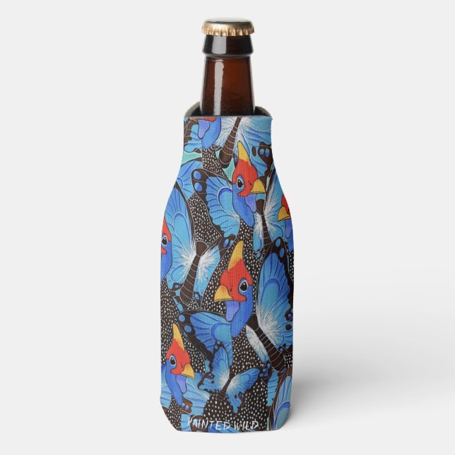 Kanga Blue Bottle Cooler (Bottle Front)