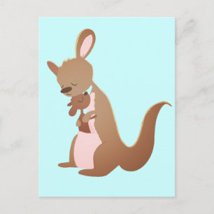 Kanga Love Postcard