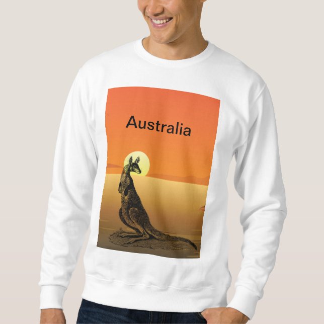 kangaro t-shirt sweatshirt (Front)