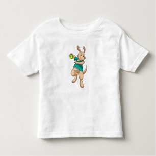 Kangaroo as Handball player with Handball Toddler T-Shirt