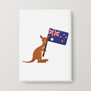 kangaroo australia flag