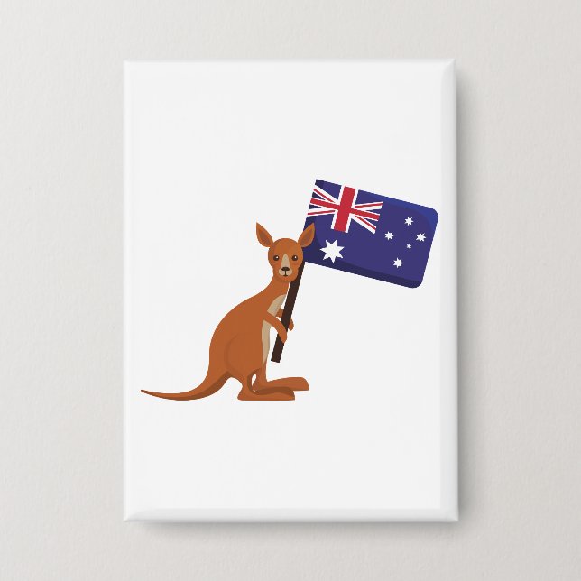 kangaroo australia flag (Front)
