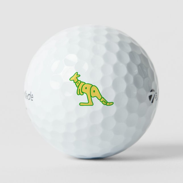 Kangaroo Australian Golf Ball Design (Front)