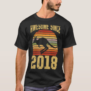 Kangaroo Awesome Since 2017 5th Birthday 5 Years O T-Shirt